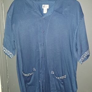 Cherokee Waikiki Wear Denim Blue Top